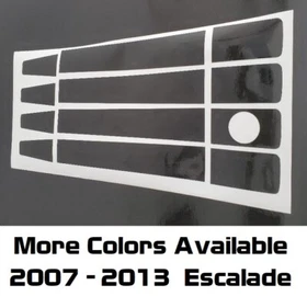 TWO Sets Custom Vinyl Overlays Fits 2007 - 2013 Cadillac Escalade YOU CHOOSE CLR