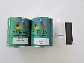 Base Coat Clear Coat Set For Honda Acura Color NH623M Silver (Ready To Spray)