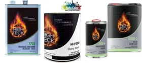 WA8555 Black Paint Kit: Basecoat (gl), Clear (gl), Activator (qt), Reducer (1gl)