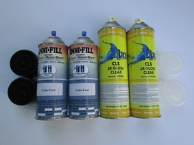 Color Match Touch Up Spray Can Paint For Acura Honda NH623M Satin Silver