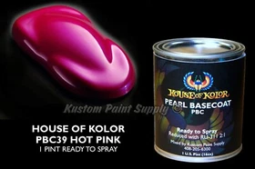 Hot Pink Pearl Basecoat PBC39 House of Kolor 1 Pint Can RTS or UnMixed