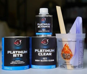 GM Quart Ready To Spray Auto Basecoat Paint + Clear Coat Kit PICK YOUR COLOR!