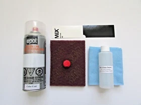Spray Can Paint Kit For Audi Volkswagen Color LD7R Pepper Gray Metallic