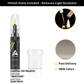 Touch up Paint for Cadillac Code: WA316N Gold Mist Exact Color Match