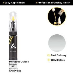 Touch up Paint for Mercedes C Class Code: 147 Artikweiss OEM Quality