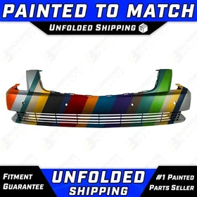 NEW Painted To Match Front Bumper Cover for 2006-2011 Cadillac DTS w/ Park 06-11