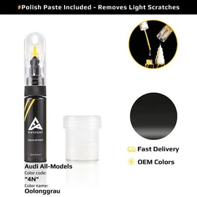 Touch up Paint for Audi Code: 4N Oolonggrau OEM Exact Color Match