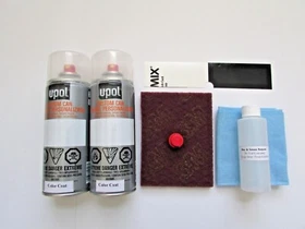 Spray Can Paint Kit For Audi Volkswagen Color LY9T Black Pearl