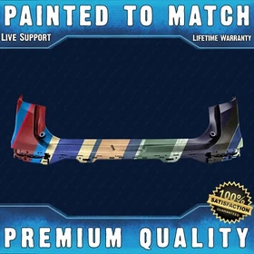 NEW Painted To Match Rear Upper Bumper Cover Fascia for 2018-2024 GMC Terrain
