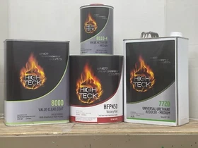GM Chevrolet  wa 9260/u9260/9260 Gal Victory Red Basecoat, Gal Reducer and Clear