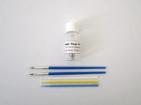 Valspar Touch Up Detail Paint For Volkswagen Audi Color LD7X Platinum Gray Met.