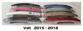 Custom Black OR Chrome Door Handle Overlays 2015 - 2020 Chevy Volt YOU PICK CLR