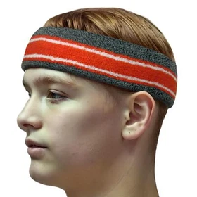 COUVER HB777 Long Thick Sports Basketball Headband for Large Head (1 Piece)