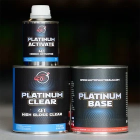 AUDI/VW QUART UNREDUCED Basecoat Paint + Clearcoat KIT PICK YOUR COLOR!