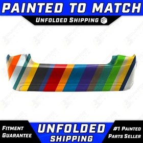NEW Painted To Match - Rear Bumper for 2011-2015 Chevy Cruze ECO LS LT LTZ 11-15