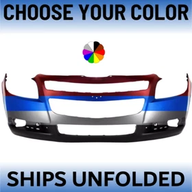 NEW Choose Your Color Painted Front Bumper Cover For 2008-2012 Chevrolet Malibu