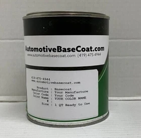 Mercedes Benz Basecoat Paint READY TO SPRAY  1 Quart