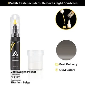 Touch up Paint for Volkswagen Passat Code: LA1X Titanium Beige Fast Drying