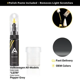 Touch up Paint for Volkswagen Code: LD7R Pepper Grey Professional Repair