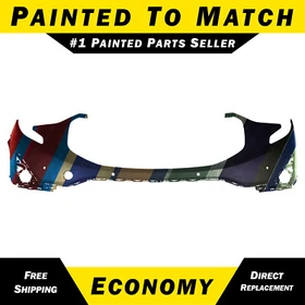 NEW Painted To Match Front Upper Bumper for 2018-2021 GMC Terrain w/ Park 18-21