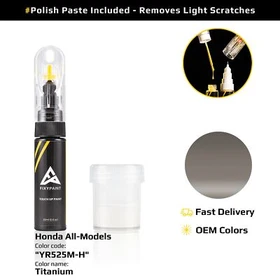 Touch up Paint for Honda Code: YR525M-H Titanium  Easy Apply Scratch Repair