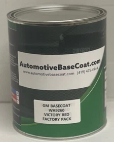 Chevrolet - WA9260 Victory Red Automotive Basecoat Gallon Ready to Spray