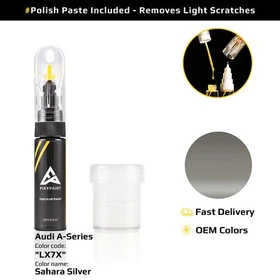 Touch up Paint for Audi A Series Code: LX7X Sahara Silver OEM Quality