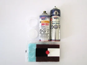 Spray Can Paint Kit For Volkswagen Audi Color LA1X Titanium Beige Metallic