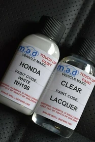 TOUCH UP MOTORBIKE PAINT 30ML BOTTLE FOR HONDA WHITE NH196