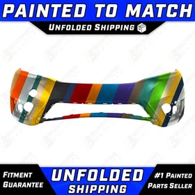 NEW Painted To Match Front Bumper Cover Replacement for 2015 2016 2017 Honda Fit