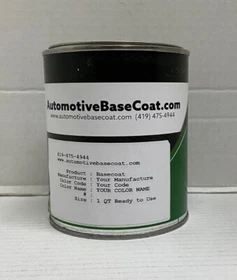 Chevrolet Basecoat Paint - Ready to Spray - 1 Quart