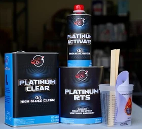 AUDI/VW Gallon Ready To Spray Basecoat Paint + Clear Kit Auto PICK YOUR COLOR!