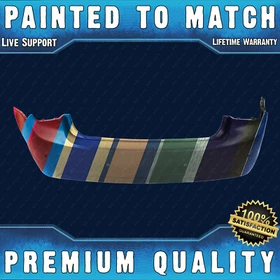 NEW Painted To Match Rear Bumper Cover Fascia for 2011-2015 Chevy Cruze w/ Park