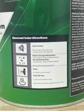 NH624P AUTOMOTIVE BASECOAT Coat Paint Honda #3