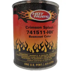 741511 DUPONT Pint Hues Paint Basecoat Crimson Splash