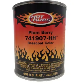 741907 DUPONT Pint Hues Paint Basecoat Plum Berry Airbrush