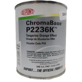 P2236 DUPONT Pint Chromabase Pack Pve Tangerine Chrysler