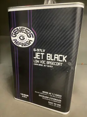 G-97 GENESIS REFINISH Jet Basecoat Voc Base Coat Gallon