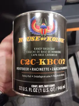 C2C-KBC07-Q01 HOUSE OF KOLOR Shimrin Rootbeer Kandy Basecoat