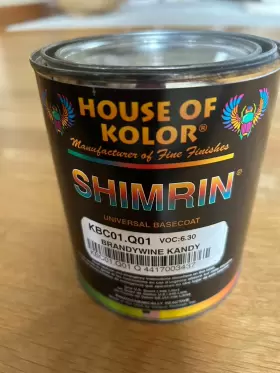 KBC01-QT HOUSE OF KOLOR Shimrin Brandywine Kandy Basecoat
