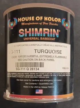 SG111 HOUSE OF KOLOR Turquoise Nos