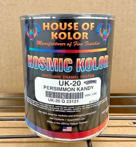 UK-20 HOUSE OF KOLOR Persimmon Kandy Basecoat Toner