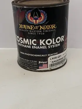 UK08-Q01 HOUSE OF KOLOR Tangerine Urethane Kandy