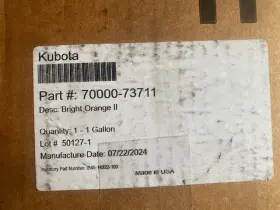70000-73711 KUBOTA Lead Paint Gallon