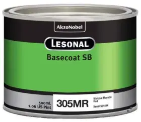 561544 LESONAL Basecoat Sec Midcoat Pint