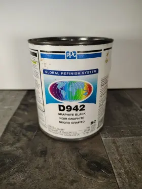 D942 PPG Global Refinish Graphite Paint
