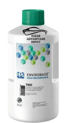 T490 PPG Envirobase Water Based Paint Car Body Colorless
