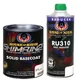 House of Kolor S2-25 Jet Black Solid Basecoat Quart Kit + Fast Reducer