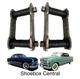 1949 1950 Ford Shoebox Rear Leaf Spring Shackles Pair