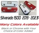 Black OR Chrome Tailgate Cover 2019 - 2023 Chevy Silverado 1500 YOU PICK CLR